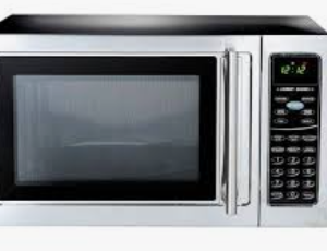 Executive Silver Microwave Oven