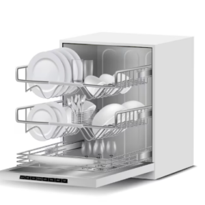 High-Capacity Built-In Smart Dishwasher