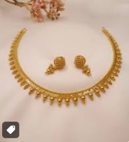 Regal Golden-Bronze Pearl Jewelry Suite