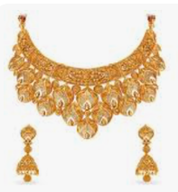 Traditional Gilded Lakshmi Motif Set
