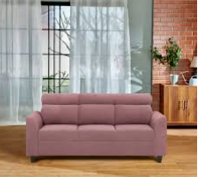 Forest Green Ribbed Loveseat