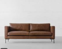 Sage Green Button-Tufted Elegant Sofa