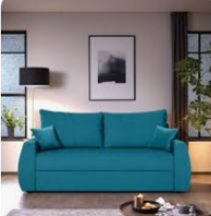 Modern Sandstone 3-Seater Sofa