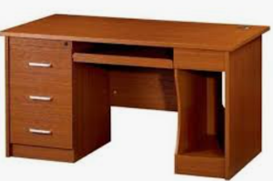 Executive Cherry Wood Home Office Desk