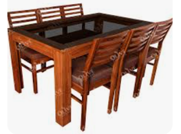 Espresso 6-Seater Formal Dining Set