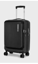 Safari Cyan Lightweight Cabin Trolley