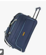 Safari Cyan Lightweight Cabin Trolley