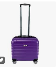 Azure Metallic Hardshell Spinner Luggage