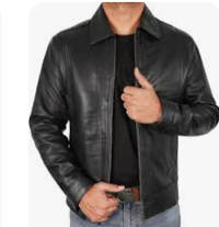 Heritage Cognac Genuine Leather Biker Jacket