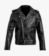 Midnight Stealth Black Leather Biker Jacket