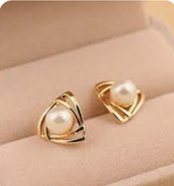 Sapphire Teardrop Pearl Drops