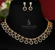 Crystal Halo Necklace & Earring Set