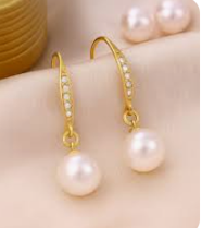 Modern Rose Gold Twisted Hoop Earrings