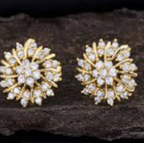 Luminous Crystal Halo Studs