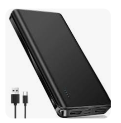 Ultra-Slim 20000mAh Dual-Port Power Bank