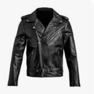 Heritage Cognac Genuine Leather Biker Jacket