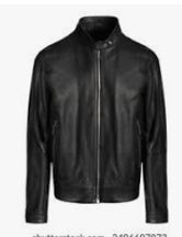 Heritage Cognac Leather Biker Jacket