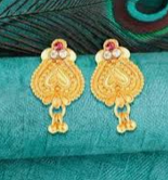 Luminous Crystal Halo Studs