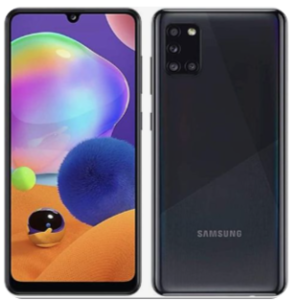 Samsung Style Smartphone with Quad Camera – Black