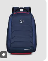 URBAN TRIBE Navy Blue Ergonomic Commuter Backpack