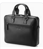 Midnight Black Slim Executive Folio