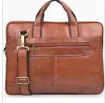 Heritage Tan Leather Executive Briefcase