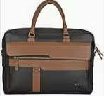 Two-Tone Onyx & Walnut Professional Bag
