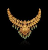 Traditional Gilded Lakshmi Motif Set