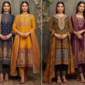 Emerald Silk-Blend Traditional Salwar