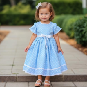 SunnyDay Printed Dress for Girl Kids