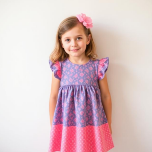 CuteCharm Casual Cotton Dress for Girl Kids