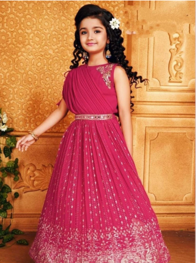 Princess Bloom Floral Dress for Girl Kids