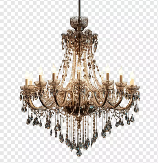 Minimalist Glass Pendant Chandelier