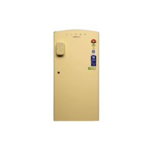 LLOYD 195 Litres 5 Star Direct Cool Single Door Refrigerator with Rapid Freeze Technology (GLDF215SPYT4LC, Pastel Yellow)