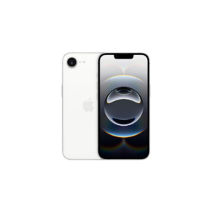 Apple iPhone 16e 256 GB Built for Apple Intelligence, A18 Chip, Supersized Battery Life, 48MP Fusion. Camera, 15.40 cm (6.1″) Super Retina XDR Display; White