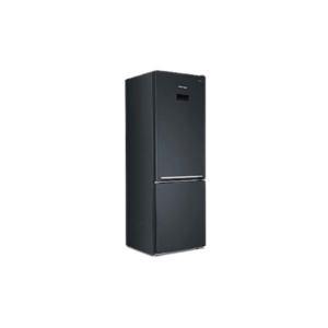 Voltas Beko Double Door 340 Litres 2 Star Refrigerator Wooden Black RBM365DXBCF