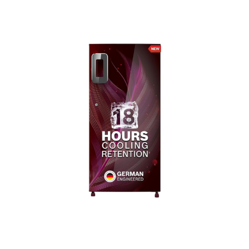 Bosch 187 L, 3 star, Smart Inverter, Direct-Cool Single Door Refrigerator, Feather Wine (CST18W33NI)