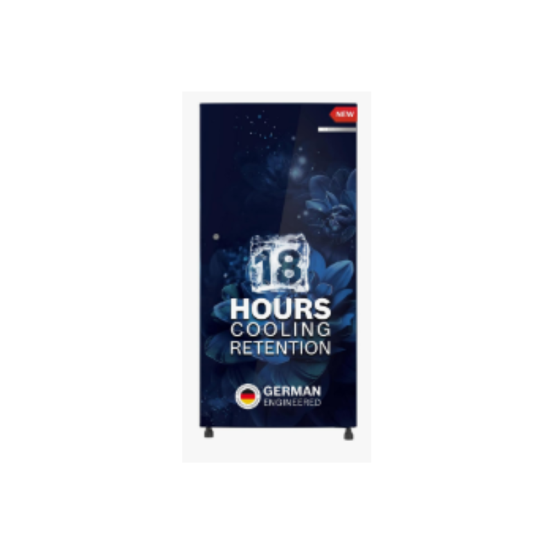 Bosch 187 L, 3 star, Smart Inverter, Direct-Cool Single Door Refrigerator, Sevian Blue (CST18B23NI)18 Hrs Cooling Retention Super