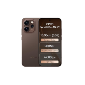 Oppo Reno15Pro mini 5G (Cocoa Brown, 12GB RAM, 512GB Storage)