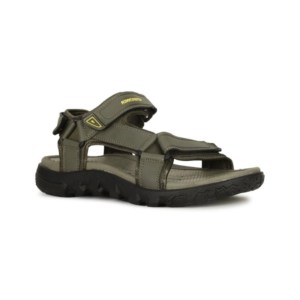 Men's Rugged Olive Green Multi-Strap Trail Sandals