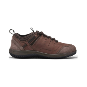 Men's Low-Top Nubuck Walking Shoes in Rich Earthy Espresso
