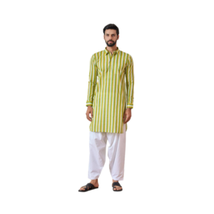Men's Modern Geometric Print Black Short-Sleeve Resort Shirt