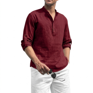 Men's Classic Black Short Sleeve V-Neck Essential T-Shirt