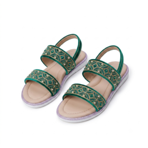 Women's Elegant Navy Blue Textile Slip-On Ballet Flats with Bow Accent