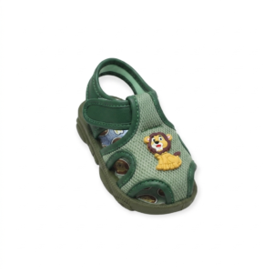 Kids' Bright Sky Blue Casual Slip-On Clogs with 3D Novelty Charms